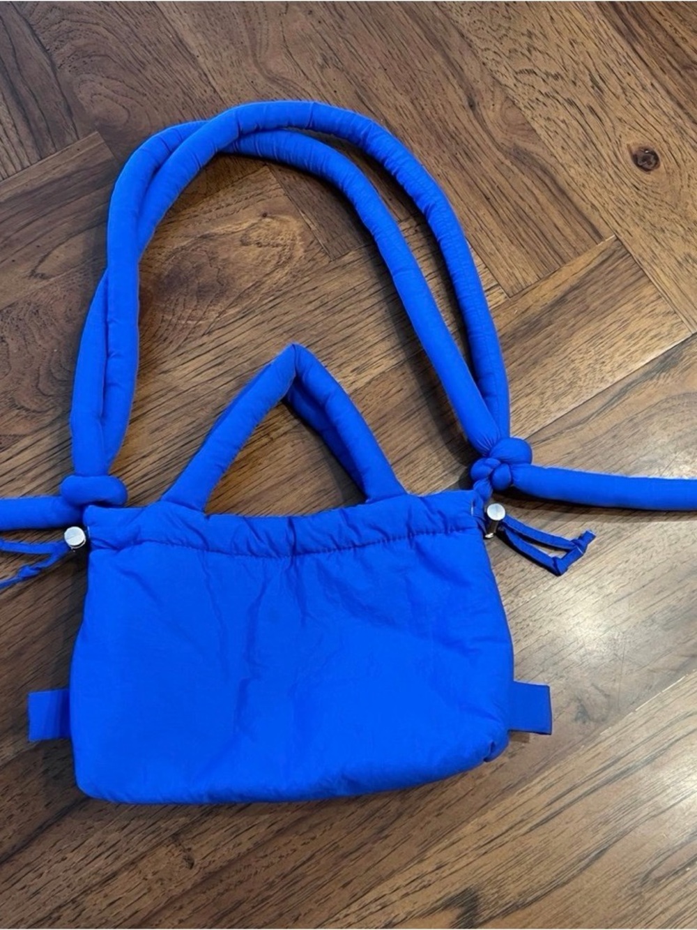 Source Unknown Royal Blue Padded Shoulder Bag